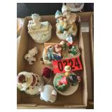 winter ceramic collectibles
