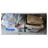 6ft Christmas tree and holiday decorations