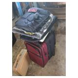 Luggage and car seat massager