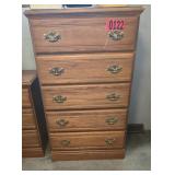 5-drawer dresser 4ft x 30in x 17in