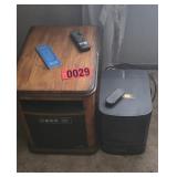 (2) electric room heaters
