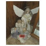 (4) porcelain angels and more