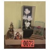 Lighted floral displays and more