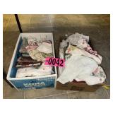 (2) Boxes Kitchen Towles and Pot Holders