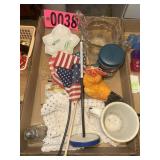 Sugar Bowl and Kitchen Items