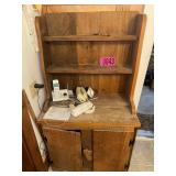 Rough Cut wood Cabinet