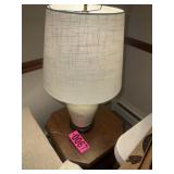 End table and Jardinier Lamp