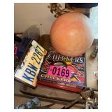 Games and License Plate Frame