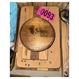 Cutting boards and posting  board