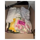 Cloth place mats an d towels