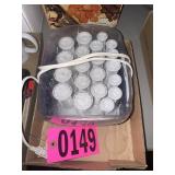 Hot curlers set