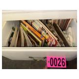 Lg Drawer of Cook Books