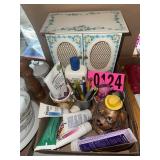 Jewlery Box and Bath items