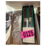 2Pc Carving set and elec. Knife