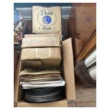 Assorted juke box records