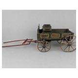 Studebaker early primitive goat wagon, stencilled