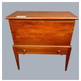 Cherry dove-tail proof/dough box on stand with