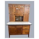 Wilson oak kitchen cabinet with porclain top,
