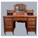 Hobbs & Co. London walnut (11) drawer writing