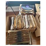 Assorted juke box records