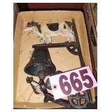 Flat of Cast Iron Cow Bells