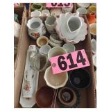 Flat of Assorted Mini Vases / Pitcher