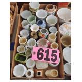 Flat of Assorted Mini Vases