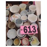 Flat of Assorted Mini Vases
