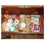 Contents of Drawer - Sewing / Craft Supplies