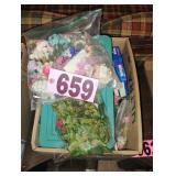 Box of Floral Decor