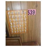 Wall Shelf & Thimbles