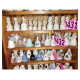 Contents of shelf - Assorted bells