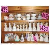 Contents of shelf - Assorted bells