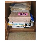 Contents of Shelf - Office Supplies
