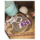 Flat of Badminton Rackets / Lawn Darts /