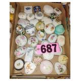 Flat of Mini Jewelry Boxes
