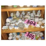 Contents of shelf - Assorted Jewelry Boxes