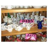 Contents of shelf - Assorted Mini Pitchers