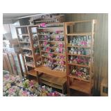 Wooden Display Shelving Unit
