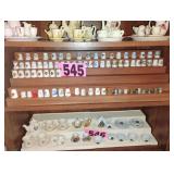 Contents of shelf - Assorted Thimbles
