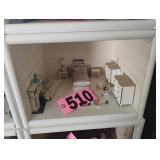 Box of Mini Doll Furniture