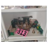 Box of Mini Doll Furniture