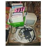 Flat of Assorted Note Pads / Linear Video Monitor