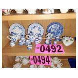Contents of shelf - Assorted Mini Tea Sets