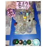 Flat of Clear Glass Jars