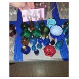 Flat of Colorful Jars