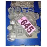 Assorted Mini Clear Glass Jars