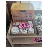 Flat of Mini Dish Set & Container Doll
