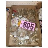 Flat of Assorted Mini Glass Jars