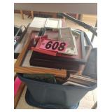 Tub of Picture Frames